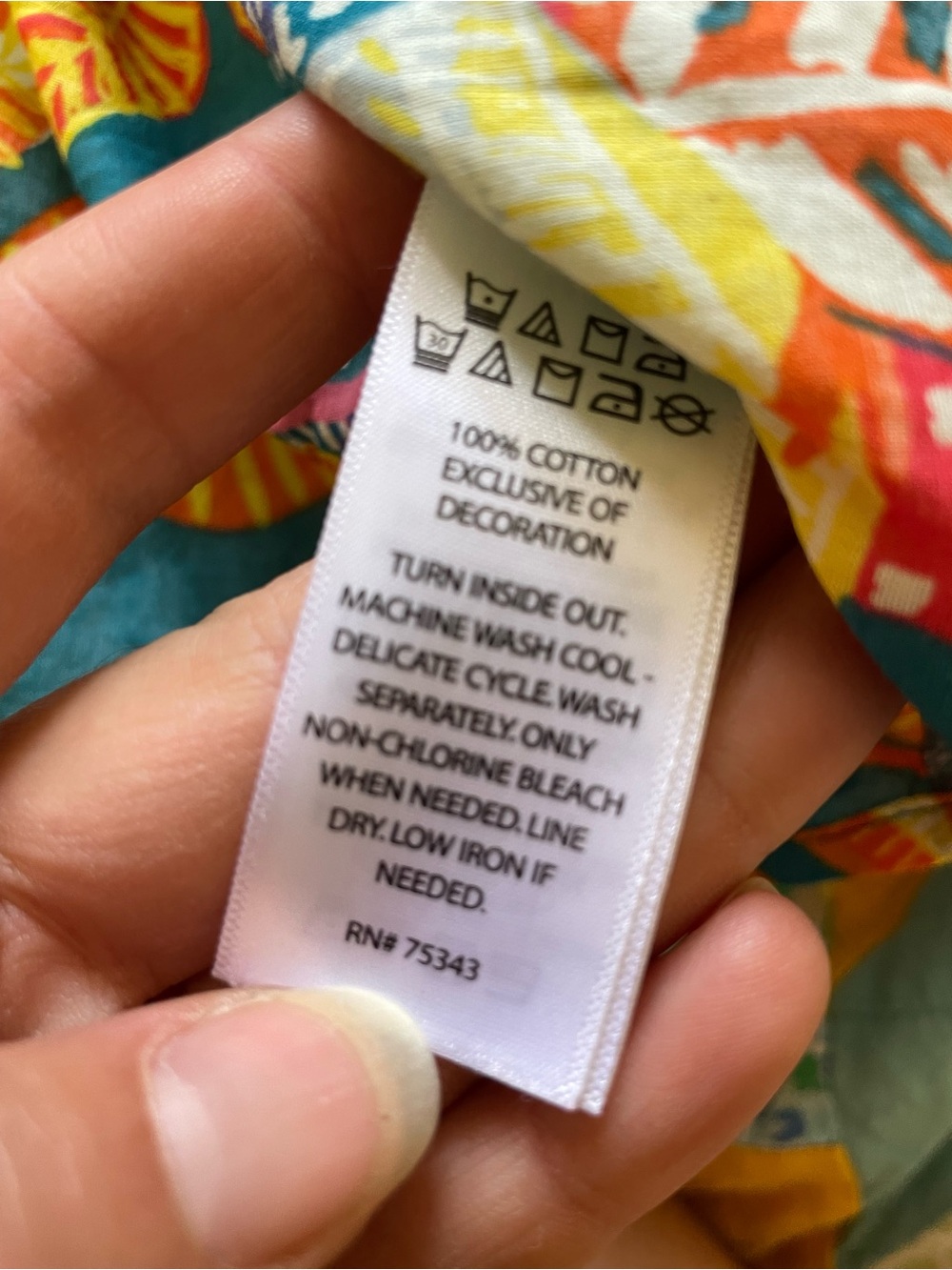 Cynthia Rowley rainbow floral tropical tank and skirt set XL - Picture 7 of 9